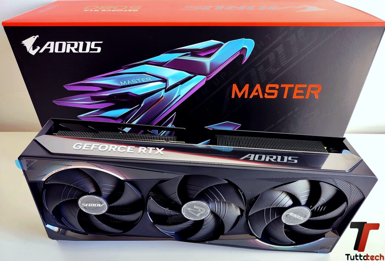 Recensione Gigabyte AORUS GeForce RTX 5080 MASTER: prestazioni e design da prima della classe