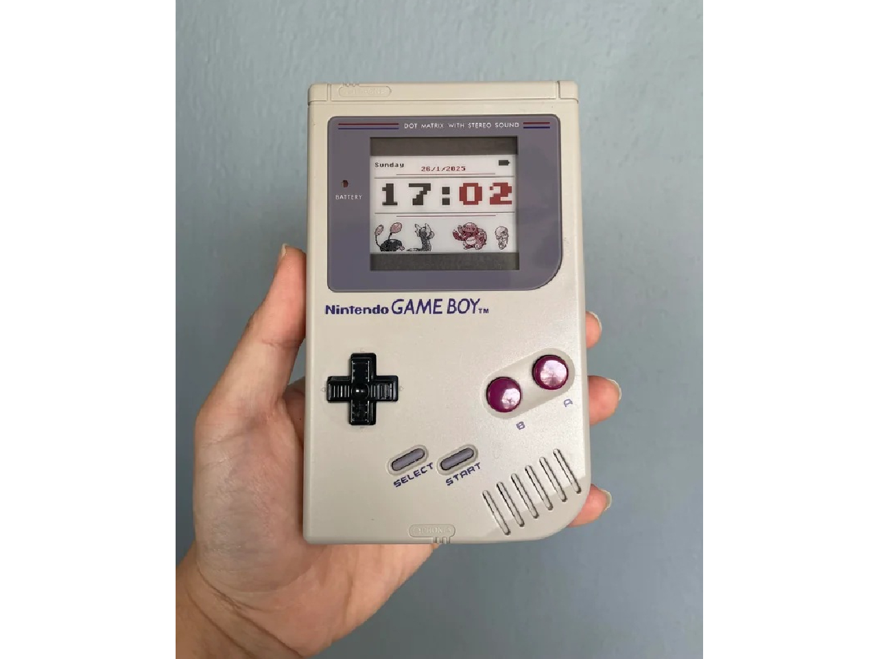 Sveglia Game Boy originale