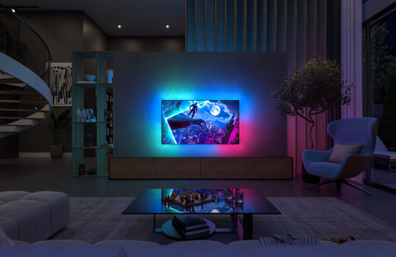 TP Vision ha presentato le smart TV che compongono la gamma Philips Ambilight 2025