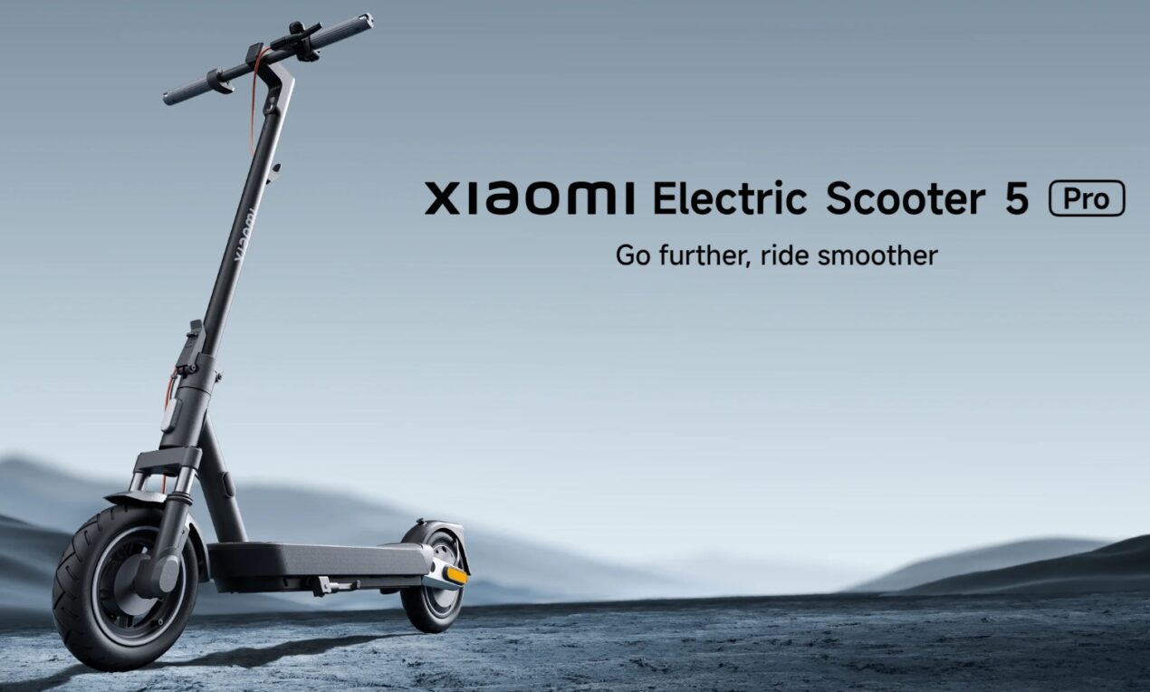 Xiaomi Electric Scooter 5 Pro è un nuovo monopattino da 1000 W e 60 km di autonomia