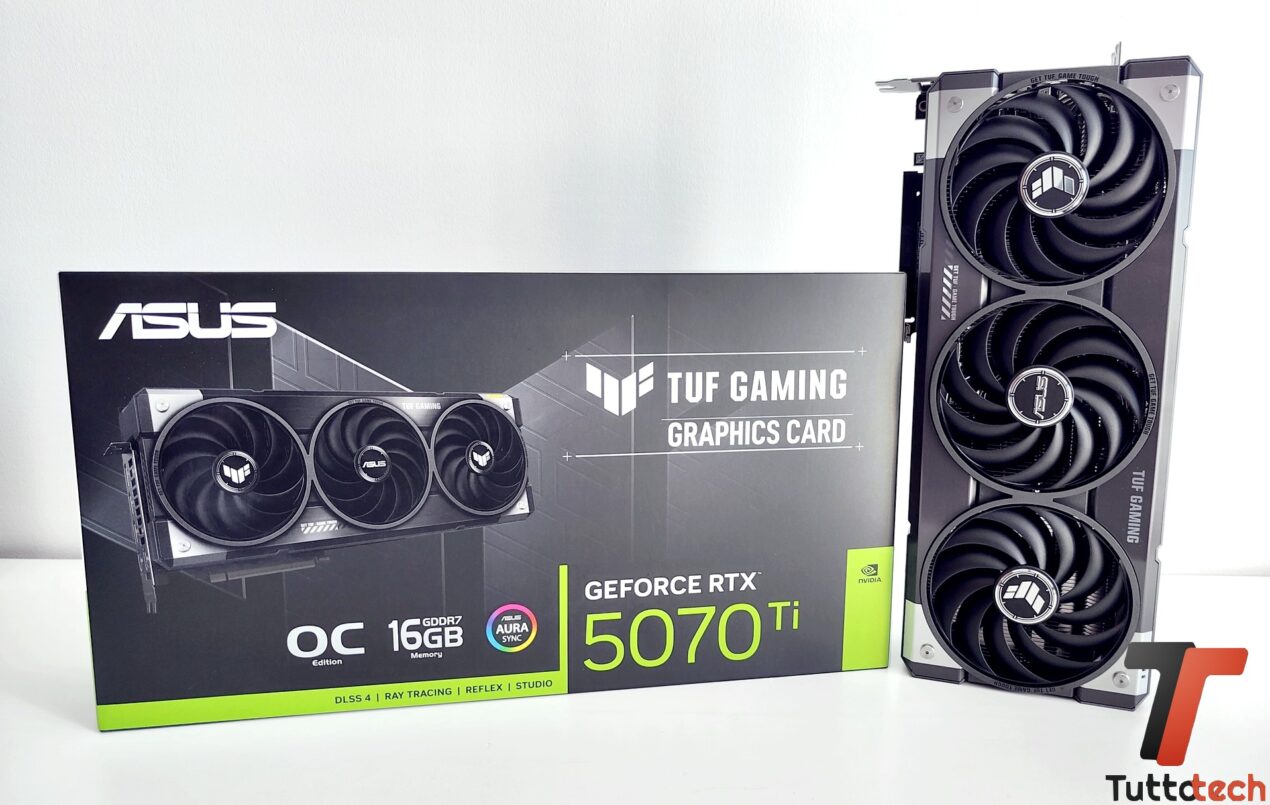 Recensione ASUS TUF Gaming GeForce RTX 5070 Ti OC: la più equilibrata della serie Blackwell?