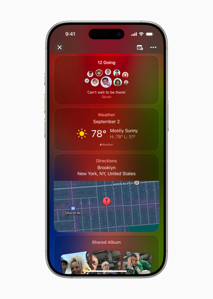 Apple annuncia Inviti, l'app per creare eventi personalizzati da condividere 6