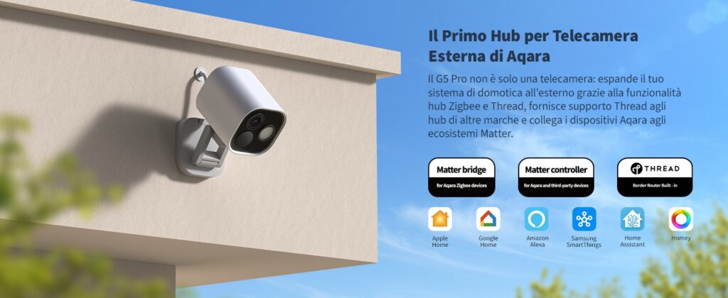 Arriva in Italia Aqara Camera Hub G5 Pro, insieme a un nuovo interruttore dimmerabile 5