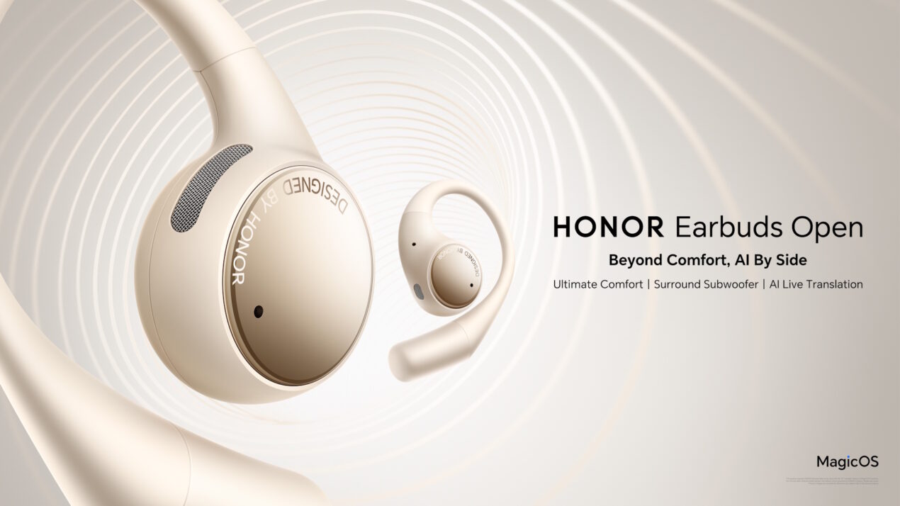 HONOR presenta le Earbuds Open, cuffie wireless open-ear tra comfort e tecnologia