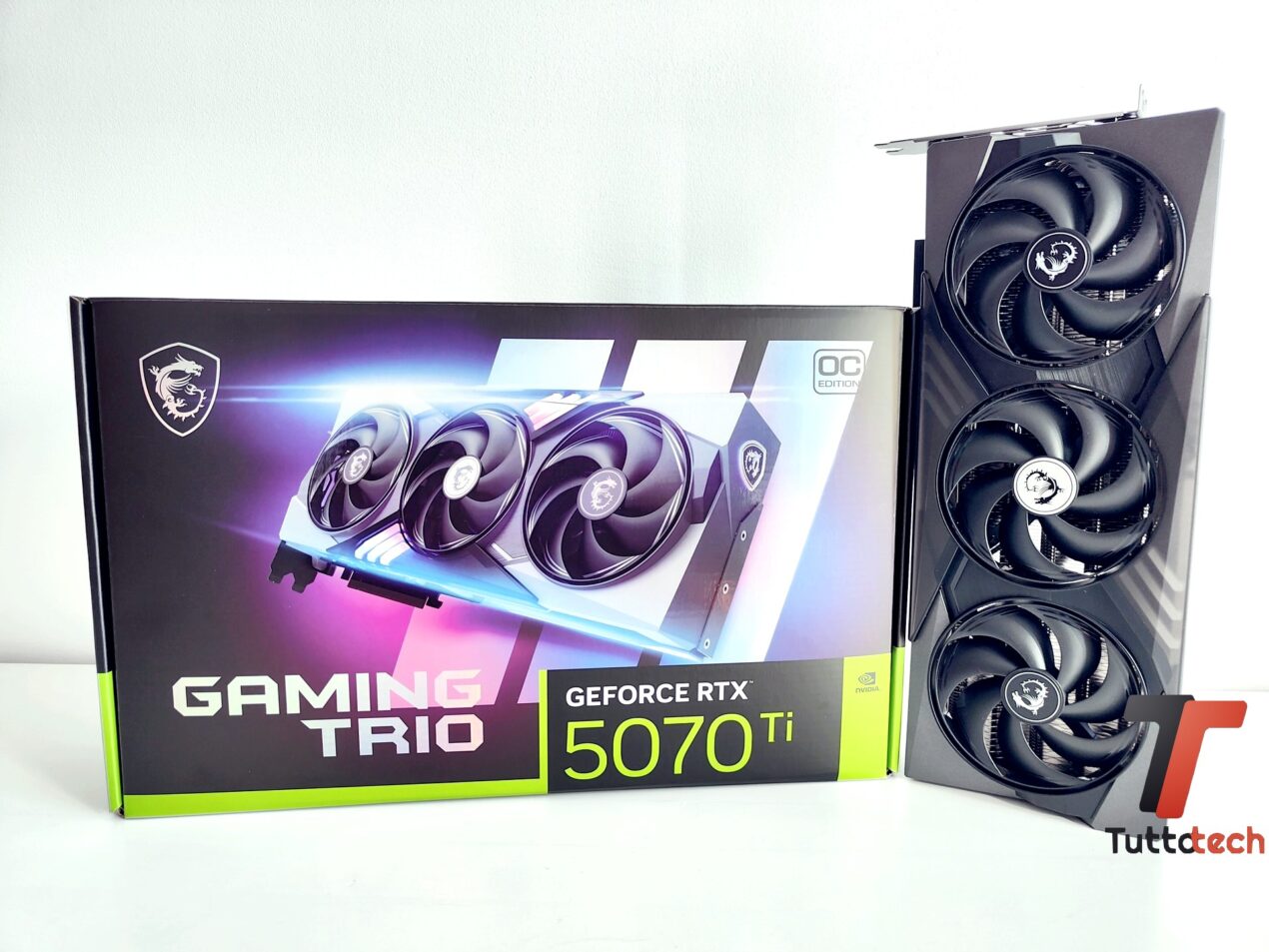 Recensione MSI GeForce RTX 5070 Ti GAMING TRIO OC PLUS: vola nei benchmark e in overclock