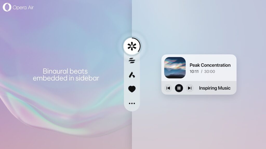 Opera Air è il primo browser al mondo che mette al centro il benessere digitale 8