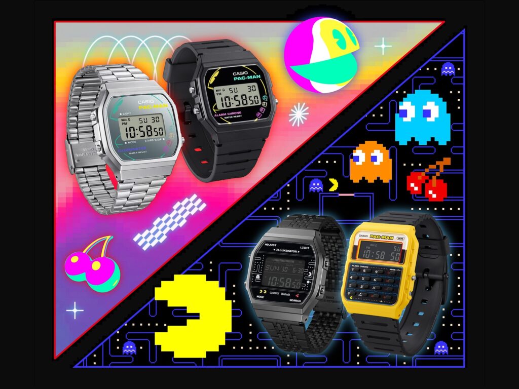 PAC-MAN x CASIO Timeless Collection