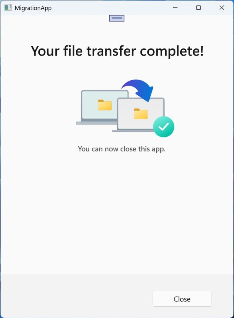 microsoft app trasferimento dati render
