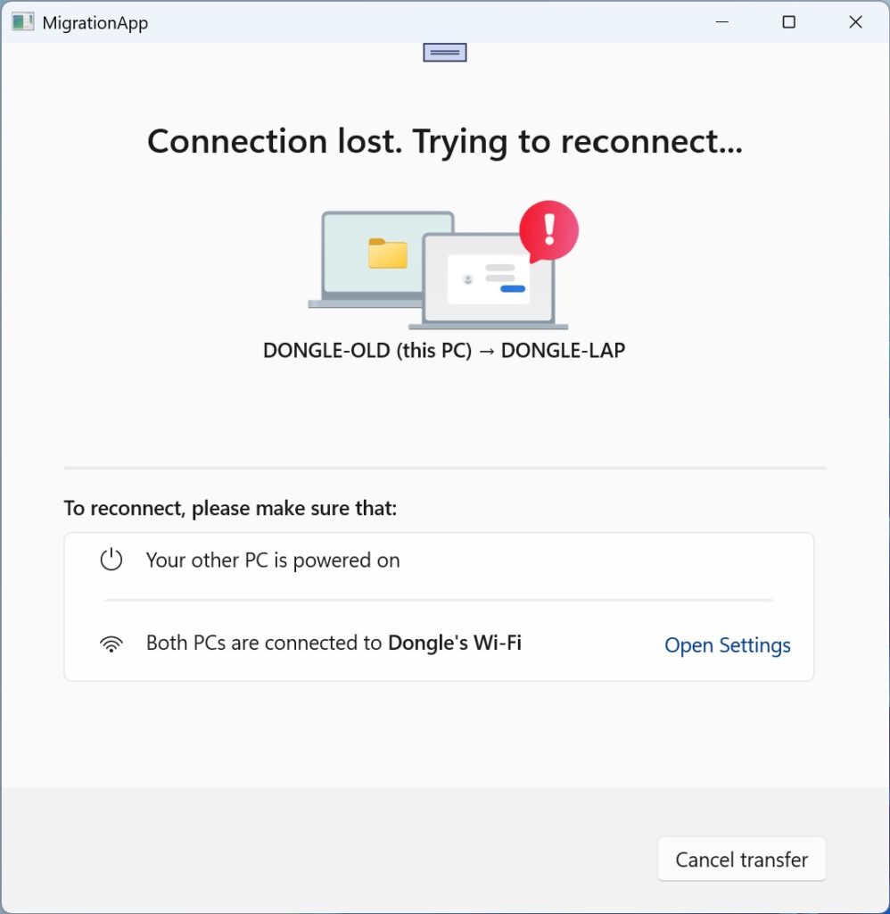 microsoft app trasferimento dati render