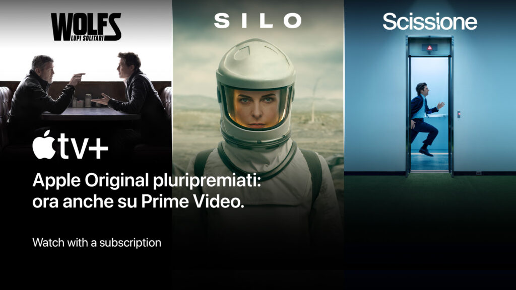 Apple TV+ su Prime Video