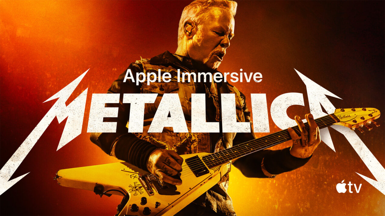 Apple Vision Pro rende unico un concerto dei Metallica