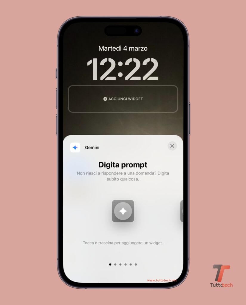 Google semplifica le interazioni con Gemini su iPhone tramite i widget 4