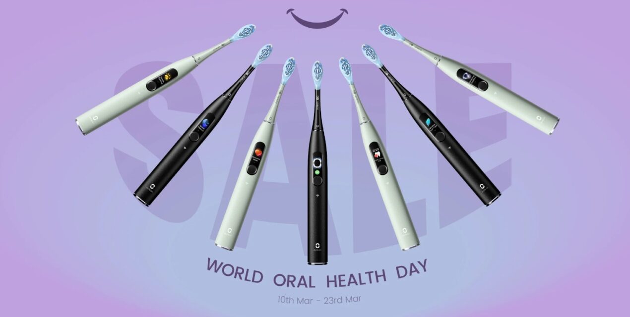 Oclean celebra il World Oral Health Day con sconti fino al 35%