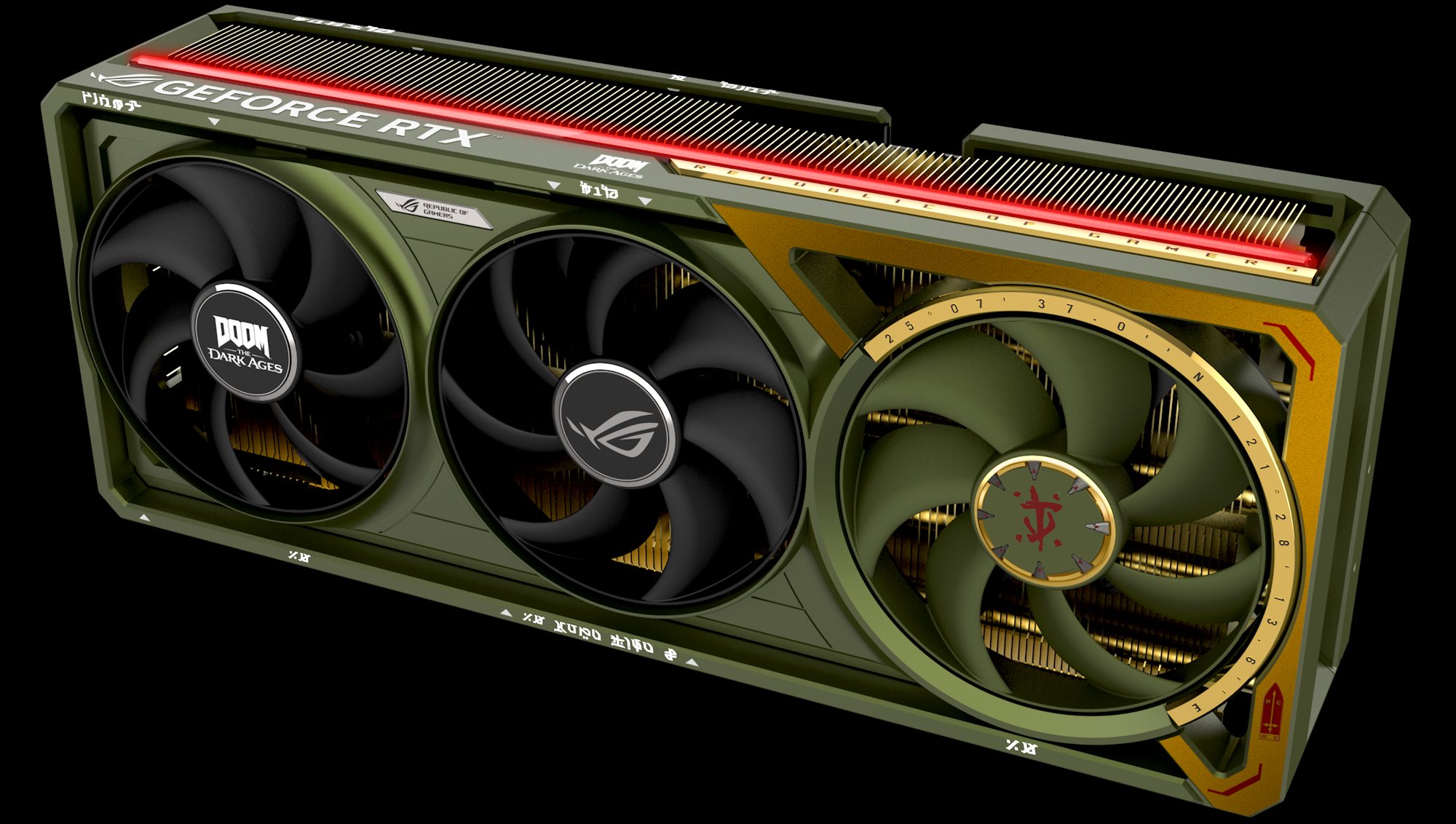 ASUS ROG Astral GeForce RTX 5080 DOOM Edition 3