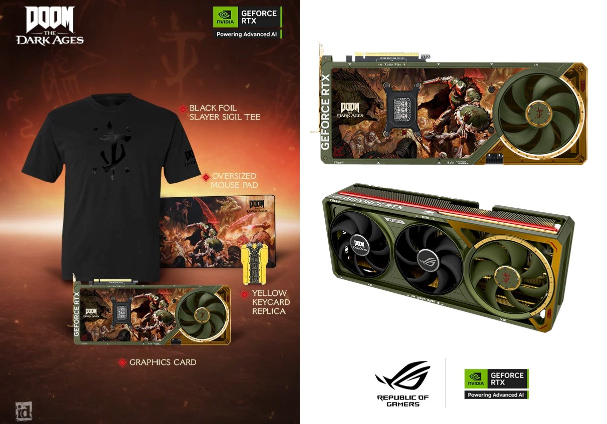ASUS ROG Astral GeForce RTX 5080 DOOM Edition 4