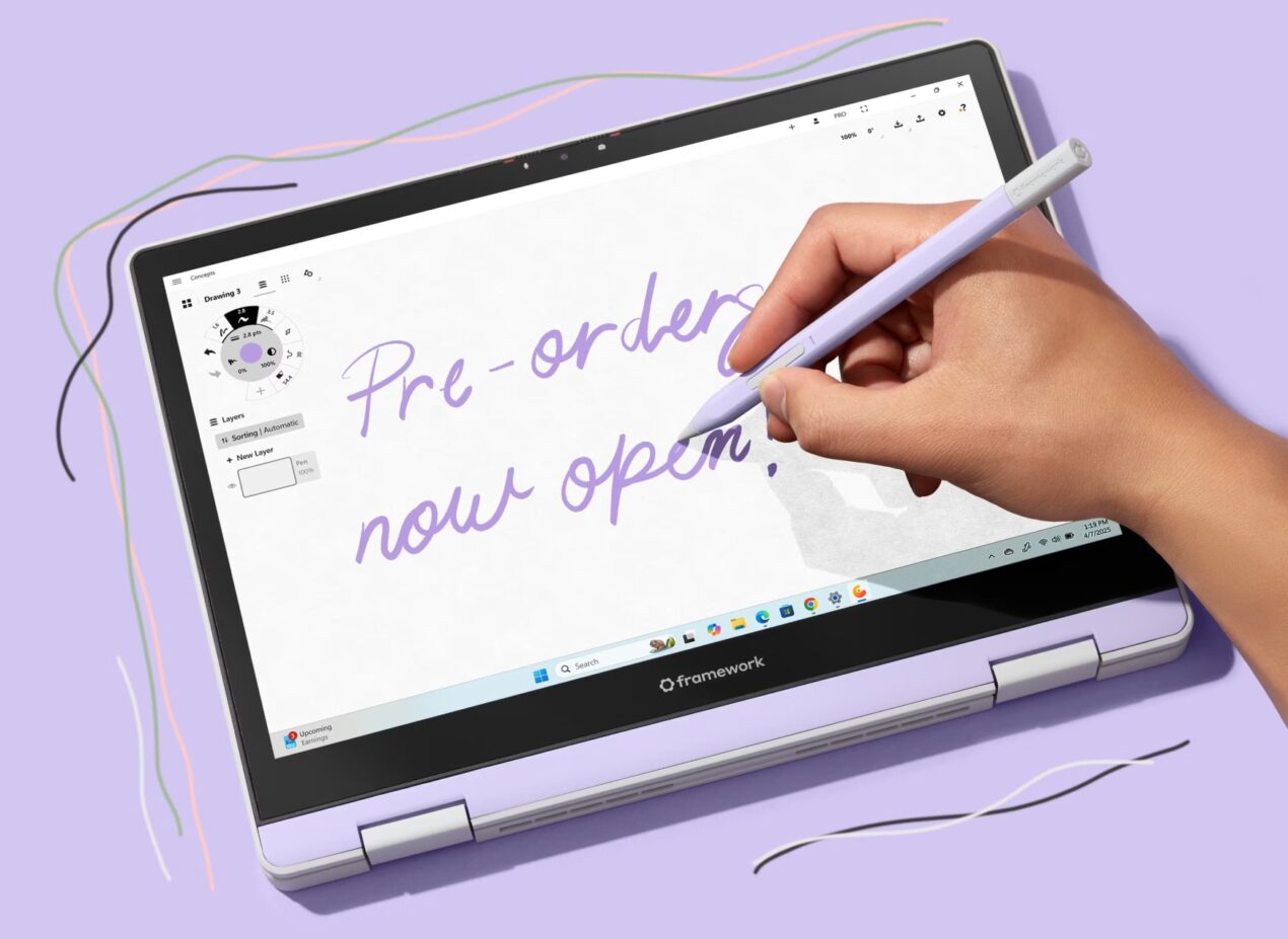 Via ai preordini di Framework Laptop 12, un convertibile aggiornabile e riparabile