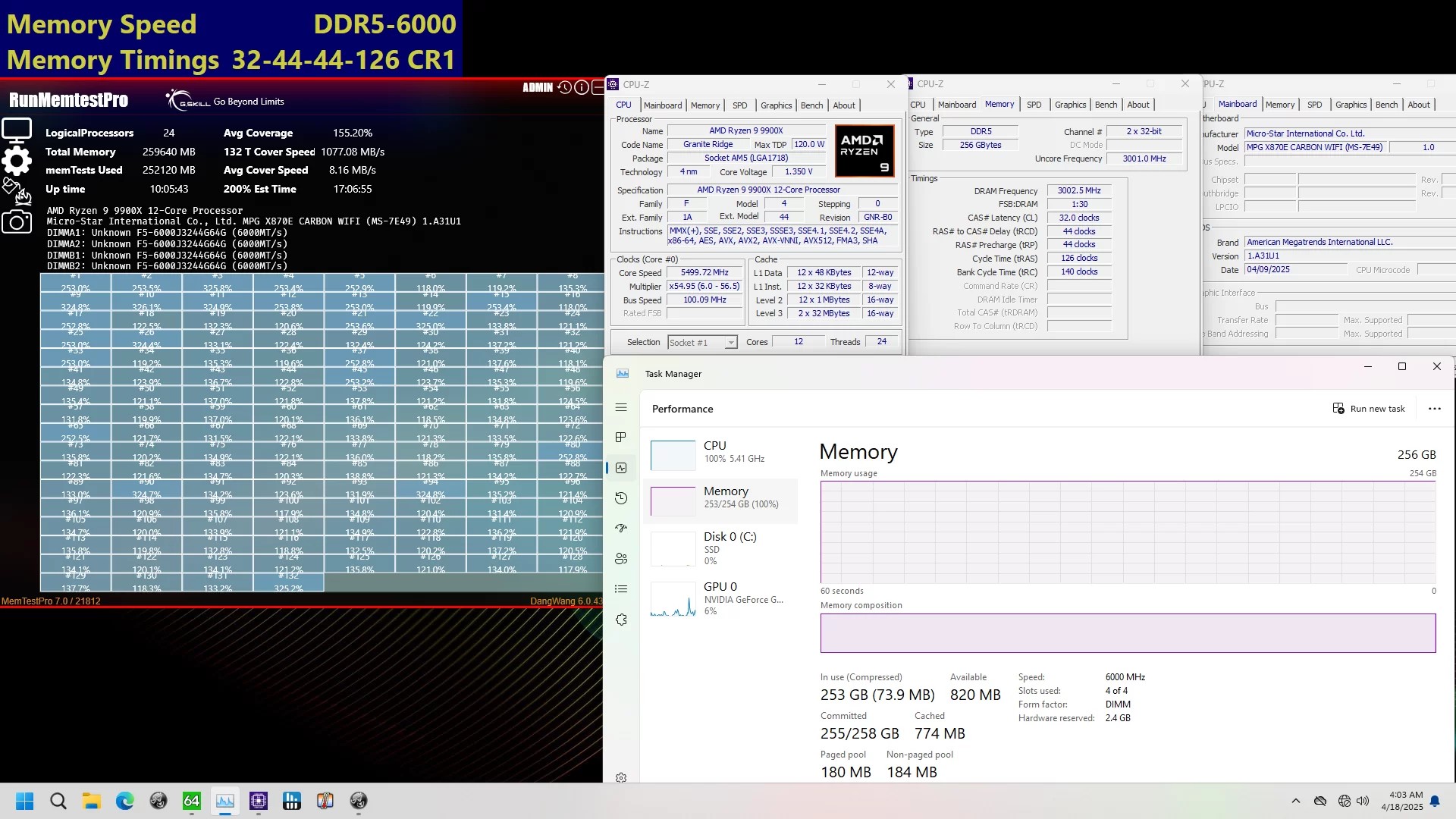 G.Skill svela il primo kit DDR5 al mondo da 256 GB per sistemi AMD AM5 2