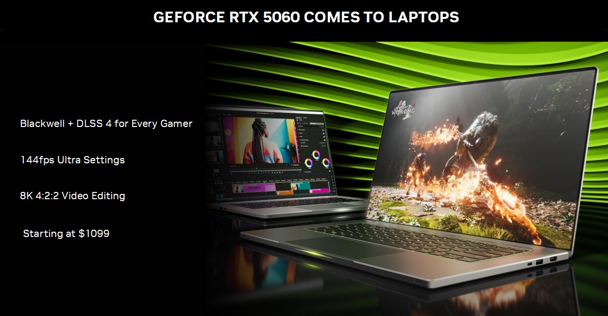 GeForce RTX 5060 laptop