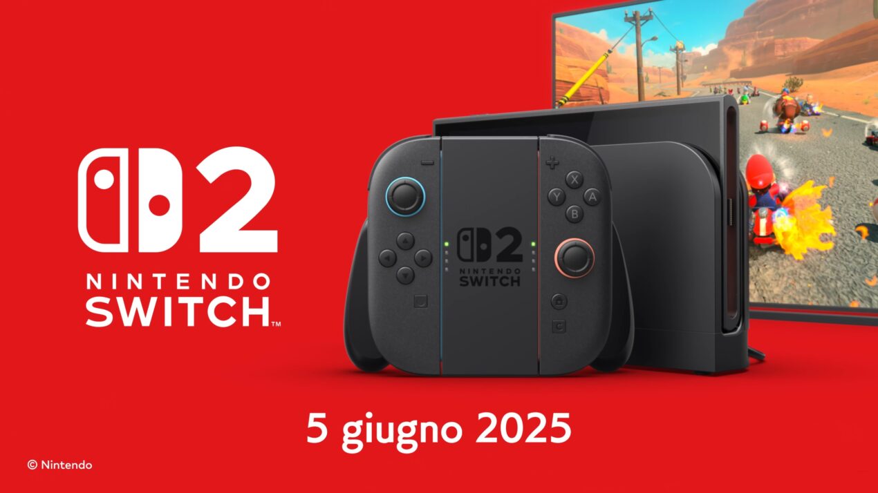 Nintendo Switch 2 è ufficiale con un sacco di novità e tantissimi nuovi giochi