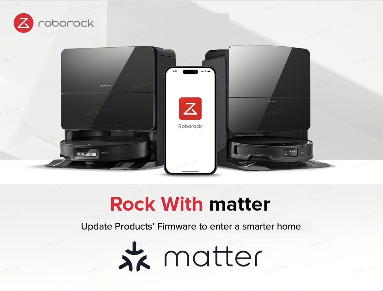 Roborock aggiorna i suoi robot: arriva il supporto Matter