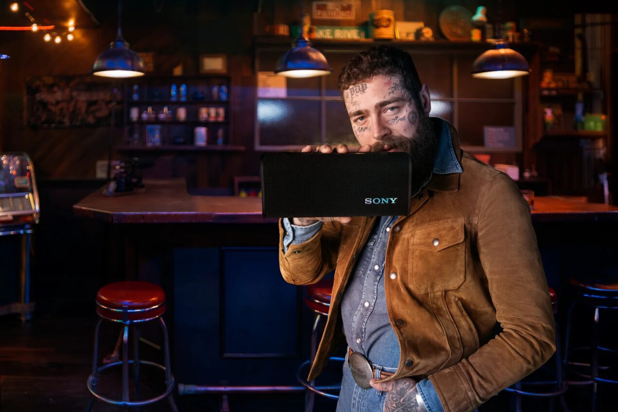 Sony collabora con Post Malone e lancia nuovi altoparlanti wireless ULT POWER SOUND