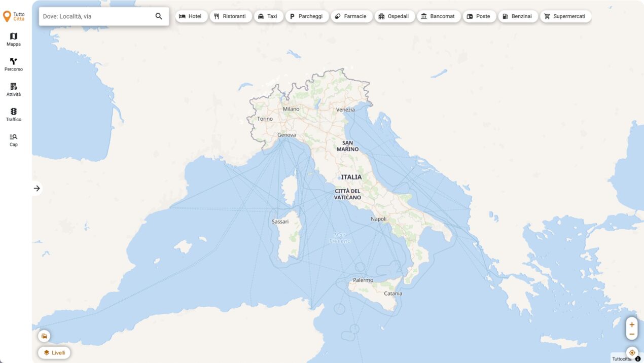 TuttoCittà ora è tutto nuovo e basato su OpenStreetMap