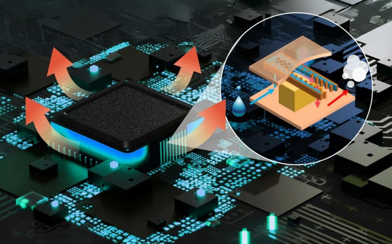 Ecco come l'acqua potrebbe raffreddare i chip fino a 7 volte di più