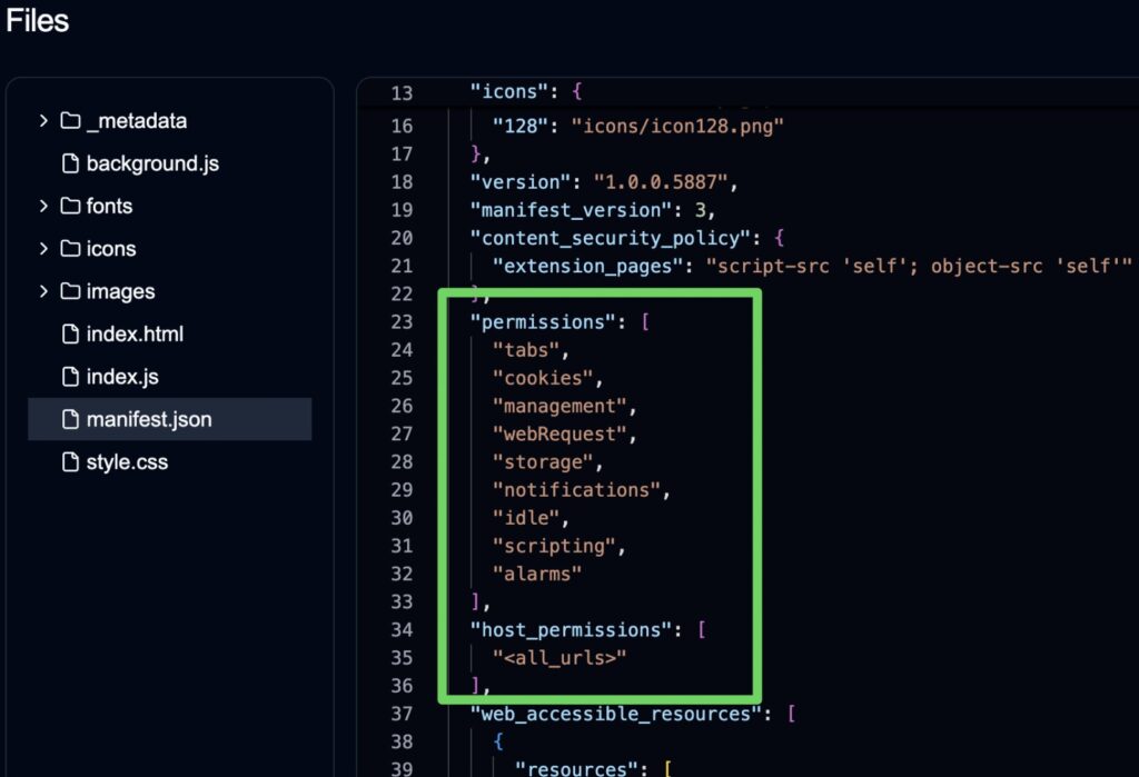 chrome estensioni dannose