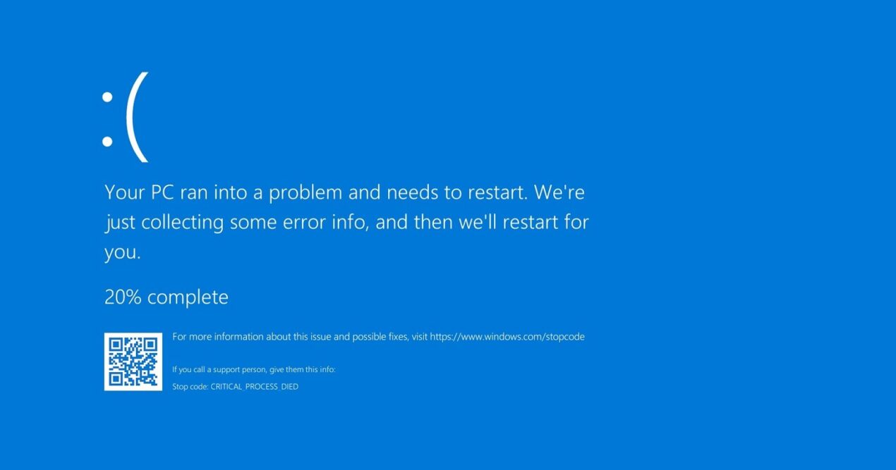 Microsoft ridisegna la famigerata Blue Screen of Death, farà ancora più paura