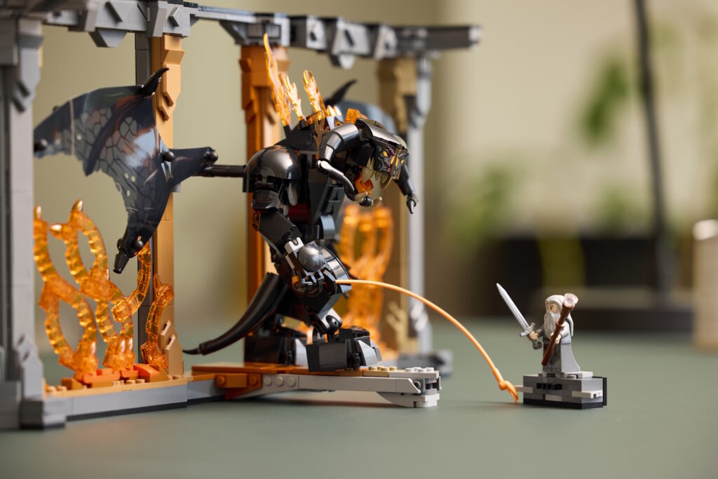set LEGO Il Signore degli Anelli: Book Nook del Balrog