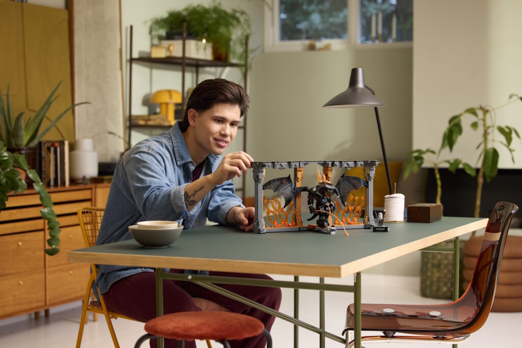 set LEGO Il Signore degli Anelli: Book Nook del Balrog