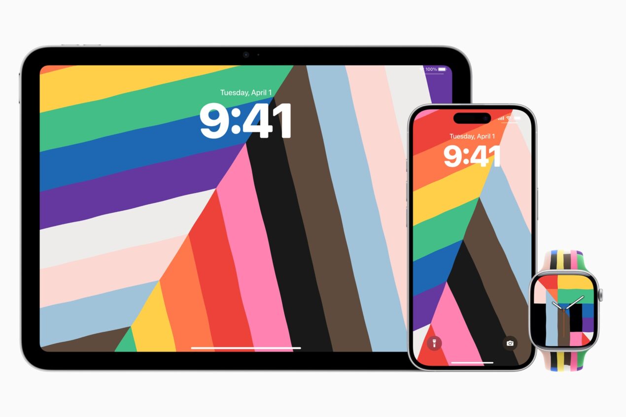 Apple ha presentato la collezione Pride 2025: cinturino, quadrante e sfondi nuovi