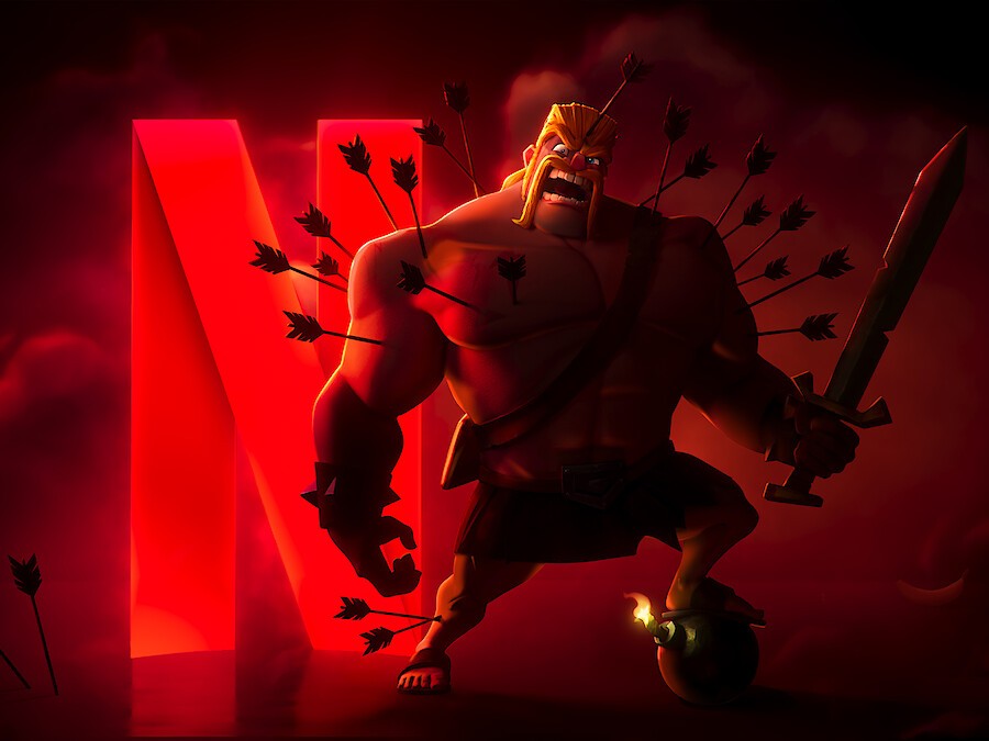 Clash of Clans serie animata Netflix
