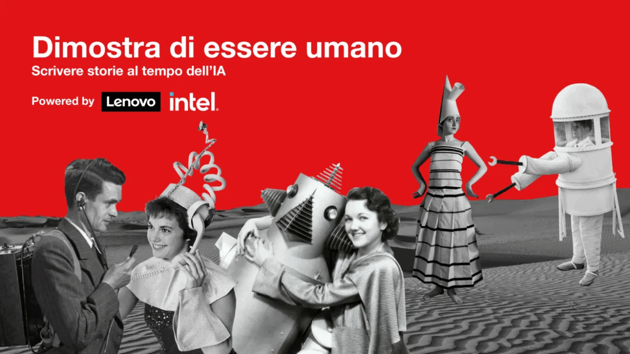 Scrittura creativa e intelligenza artificiale insieme, secondo Lenovo e Scuola Belleville