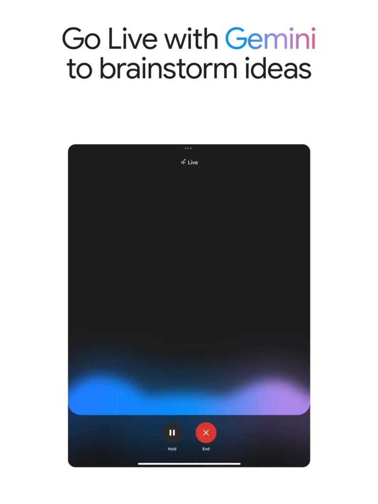 L’app di Google Gemini è ora ottimizzata al meglio anche per iPad 5