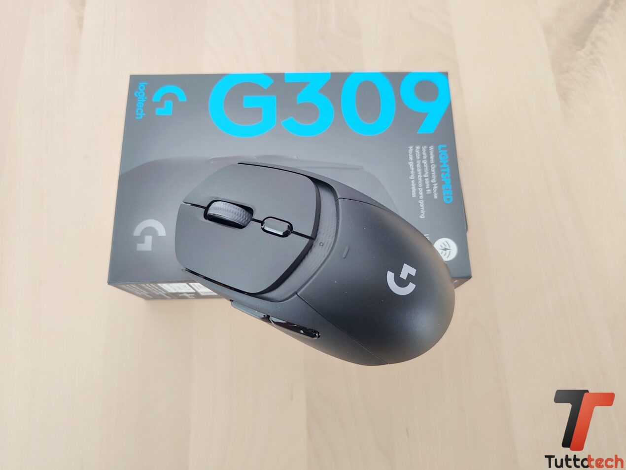 Sensore HERO 25K, autonomia infinita e switch LIGHTFORCE: minimo storico per il mouse Logitech G309