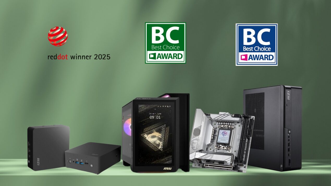 Il COMPUTEX 2025 di MSI parte con tanti riconoscimenti: ecco i prodotti premiati