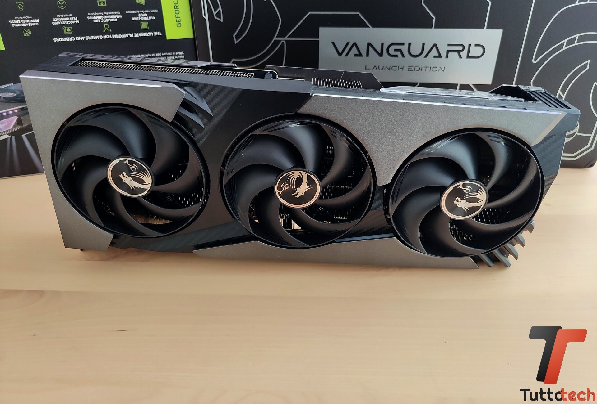 MSI GeForce RTX 5070 Ti VANGUARD SOC 12