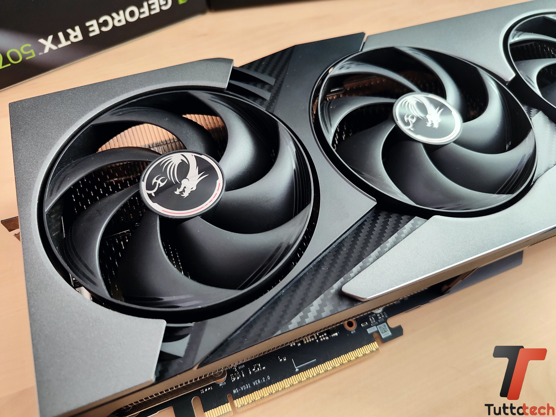 MSI GeForce RTX 5070 Ti VANGUARD SOC 2