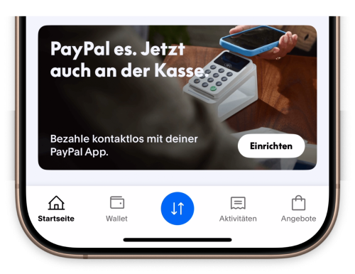 PayPal pagamenti NFC