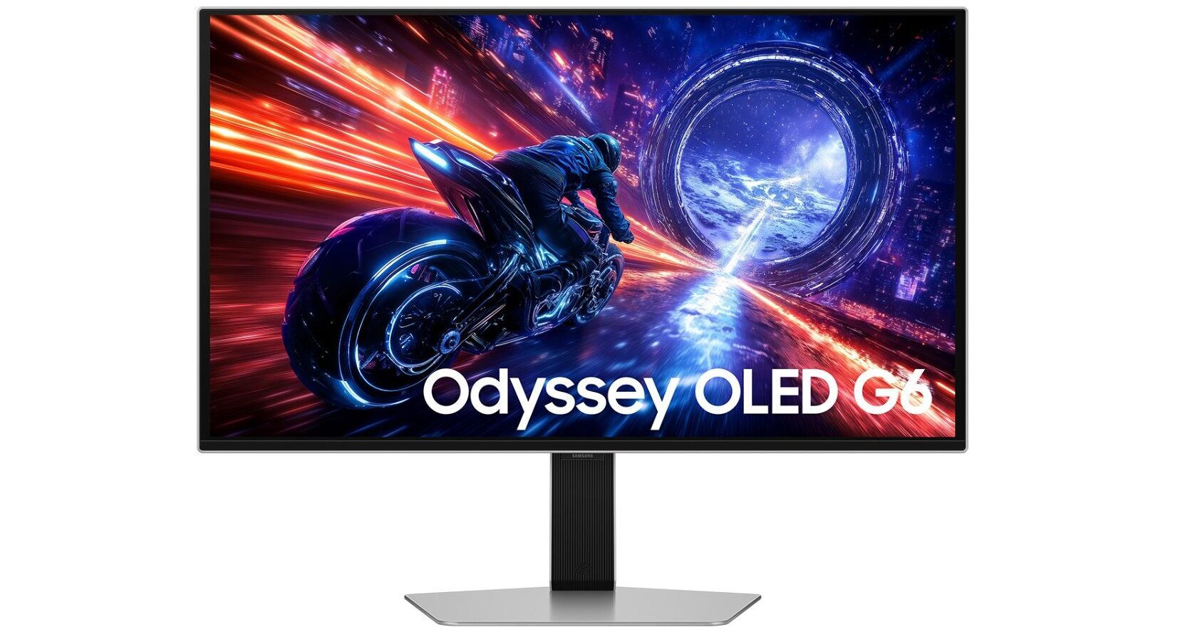 Samsung Odyssey OLED G6 top