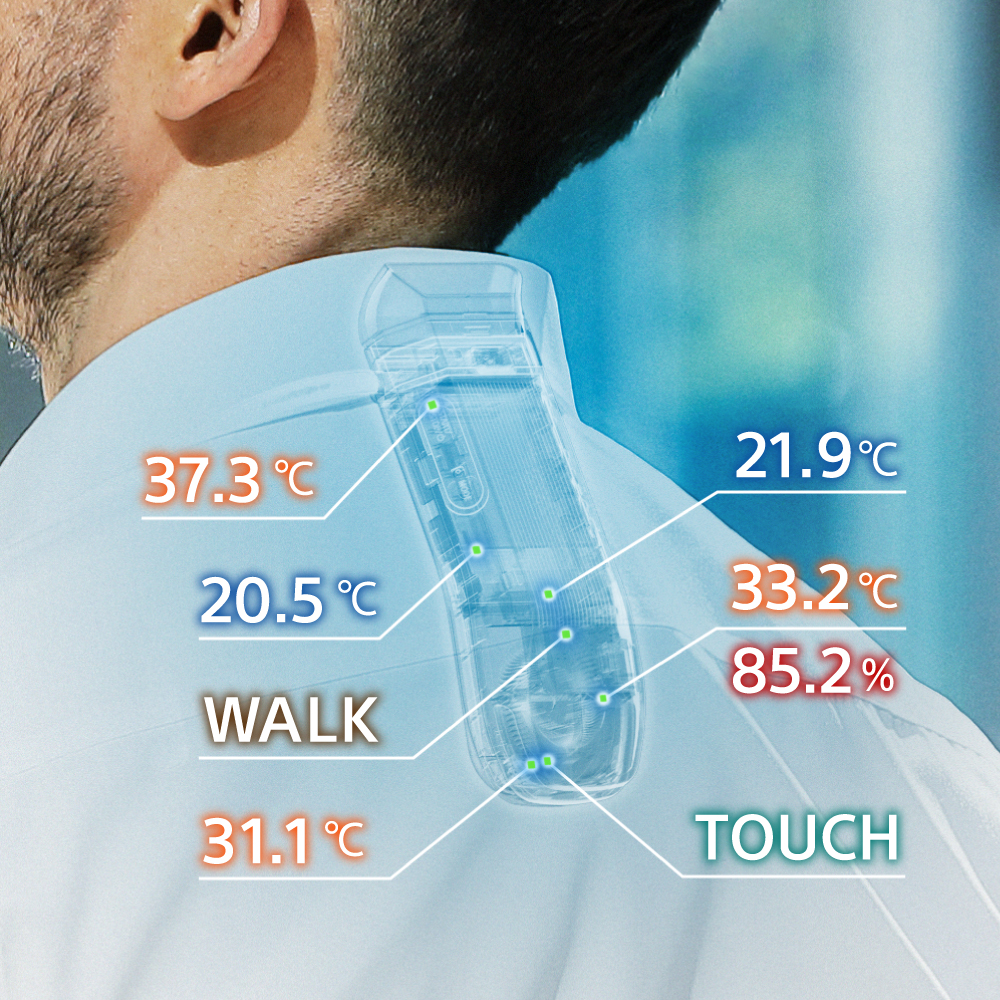 Sony presenta REON POCKET PRO, un dispositivo per riscaldare e raffreddare il corpo 9