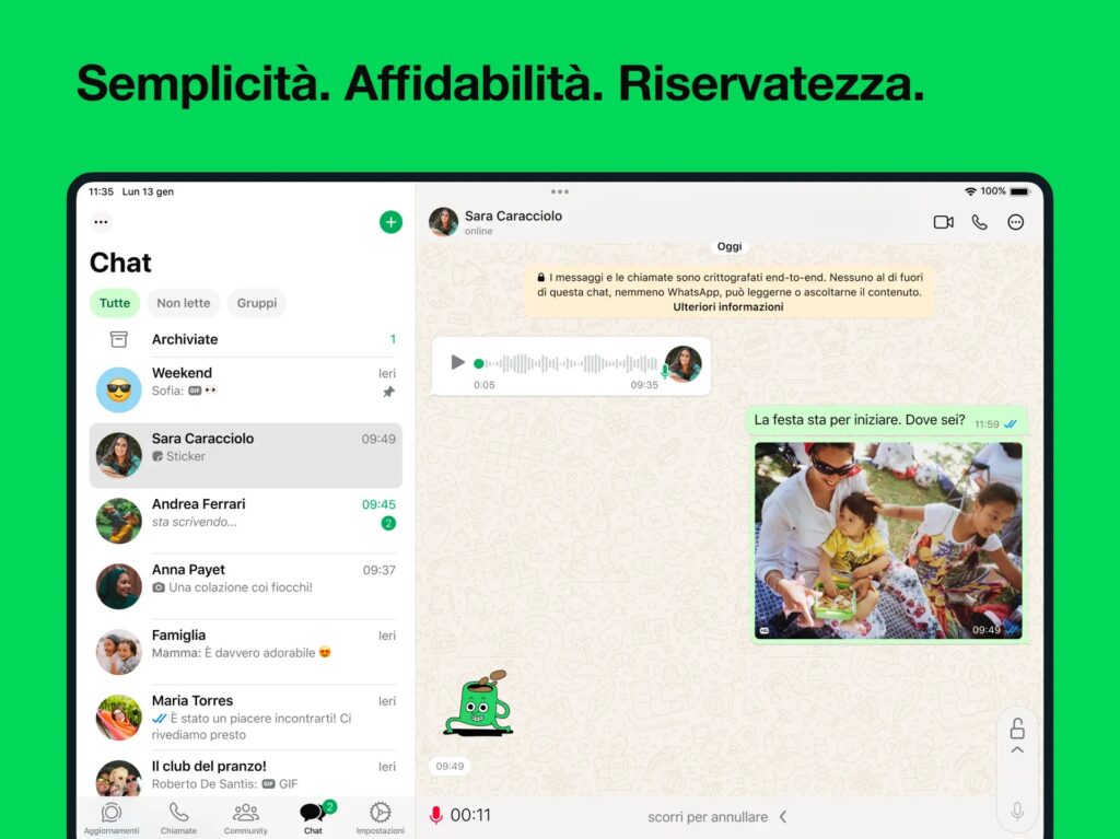 WhatsApp per iPad è realtà: l'app nativa è disponibile su App Store 4