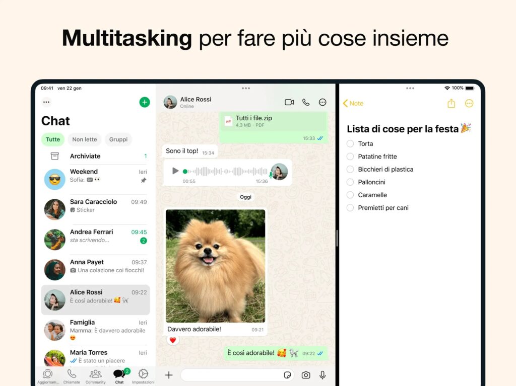 WhatsApp per iPad è realtà: l'app nativa è disponibile su App Store 7