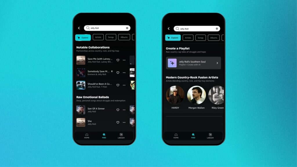 Amazon Music rinnova la ricerca con l'intelligenza artificiale 4