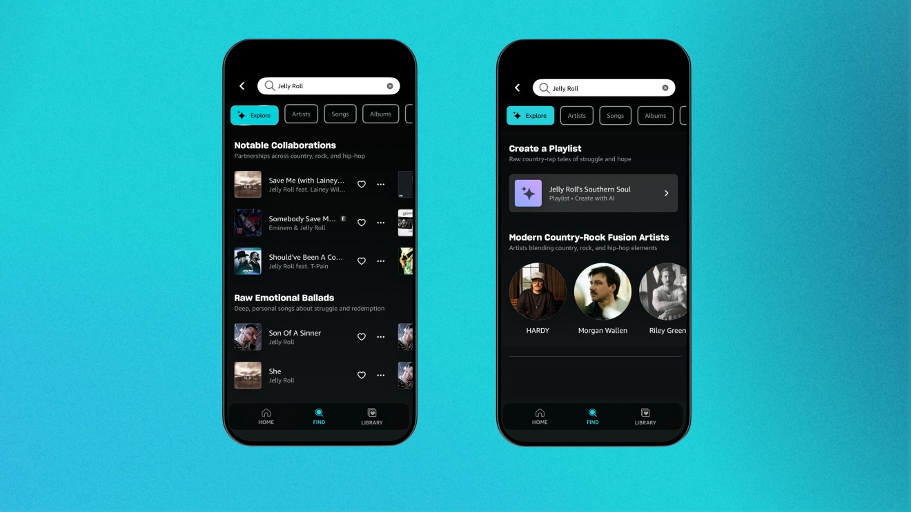 Amazon Music rinnova la ricerca con l'intelligenza artificiale 4