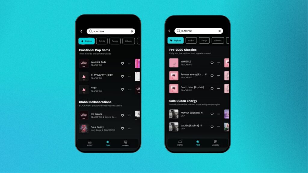 amazon music ricerca ia