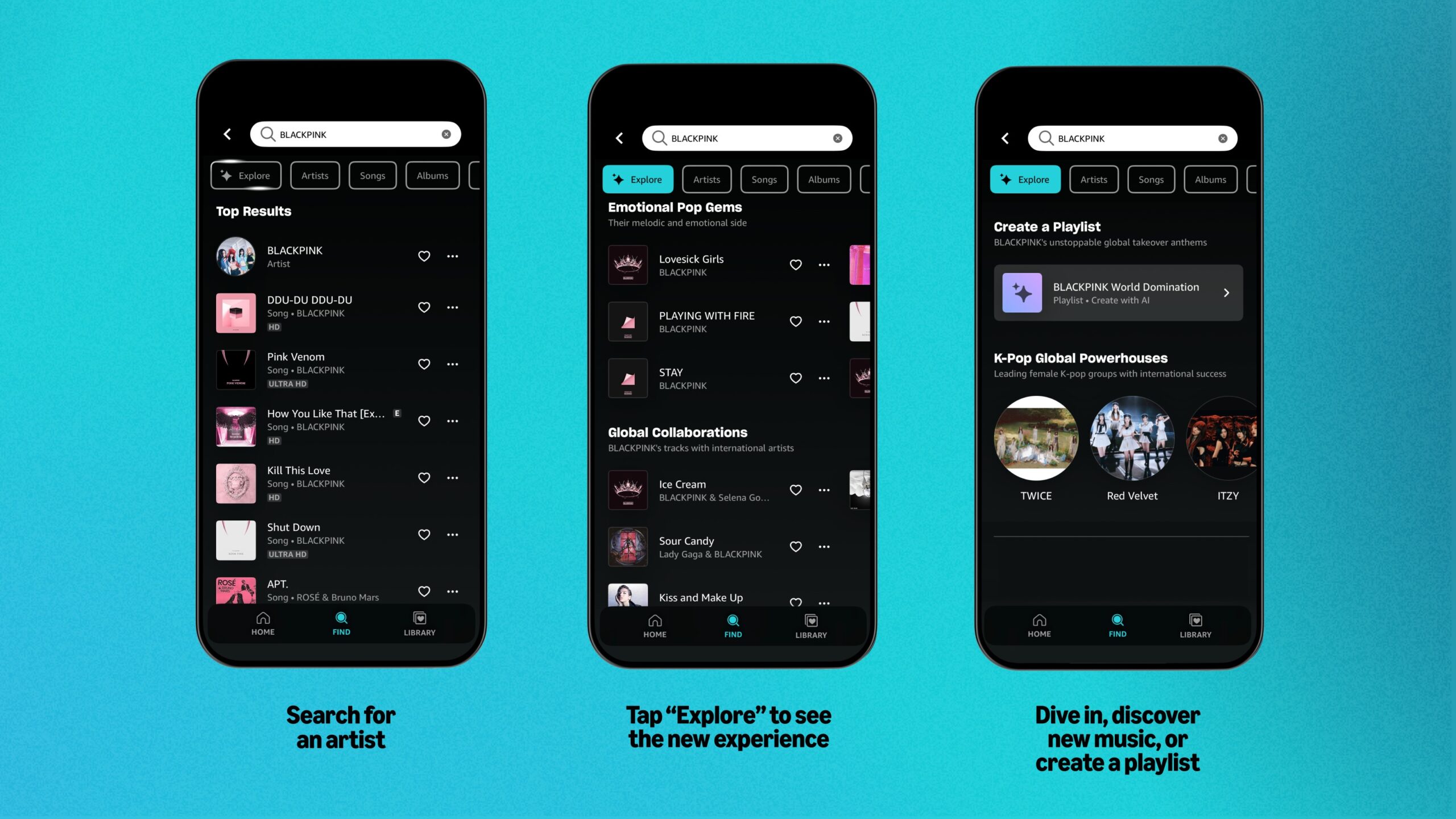 amazon music ricerca ia