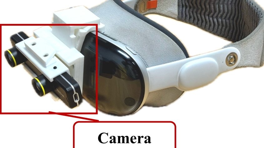 apple vision pro modificato addestramento robot