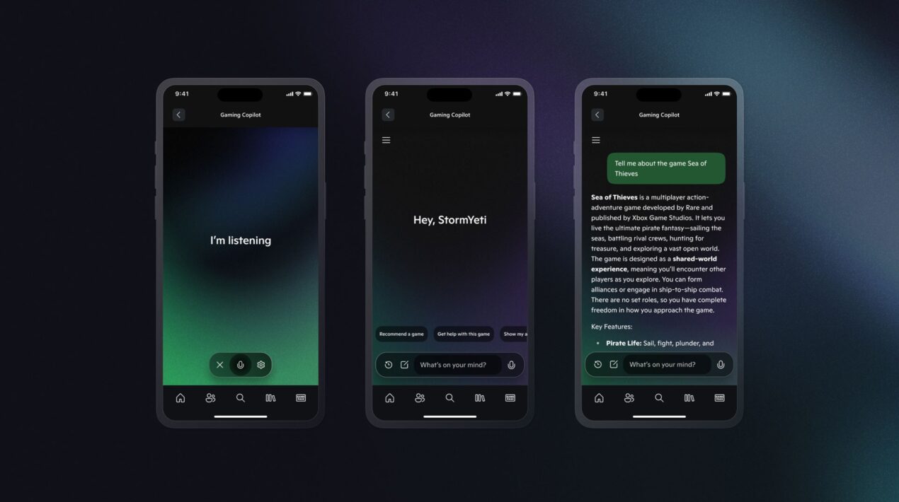 Copilot for Gaming è in arrivo sull'app per smartphone e tablet, per ora in Beta